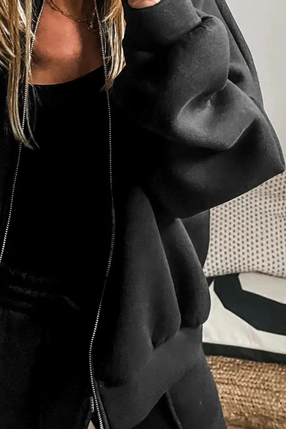 Ready for it Zip Up Long Sleeve Top and Pants Set