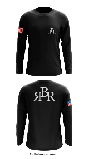 Real Birth Riches Store 2 Core Men's LS Performance Tee - DBFbS7