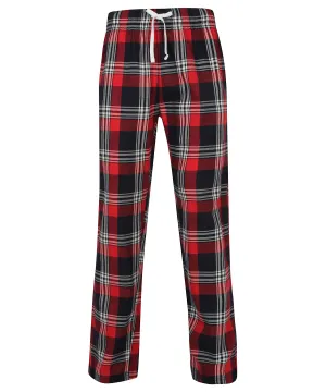 Red/Navy Check - Tartan lounge pants