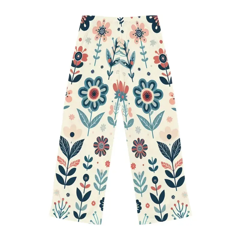 Relax in Style with Pastel Floral Pajama Pants