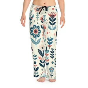 Relax in Style with Pastel Floral Pajama Pants
