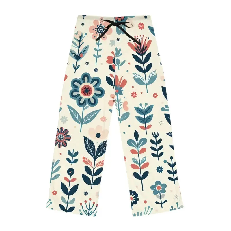 Relax in Style with Pastel Floral Pajama Pants