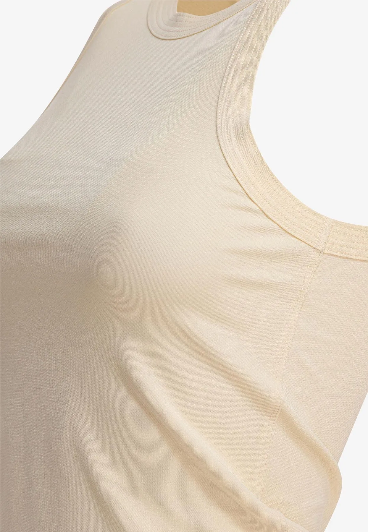 Ribbed Crewneck Tank Top