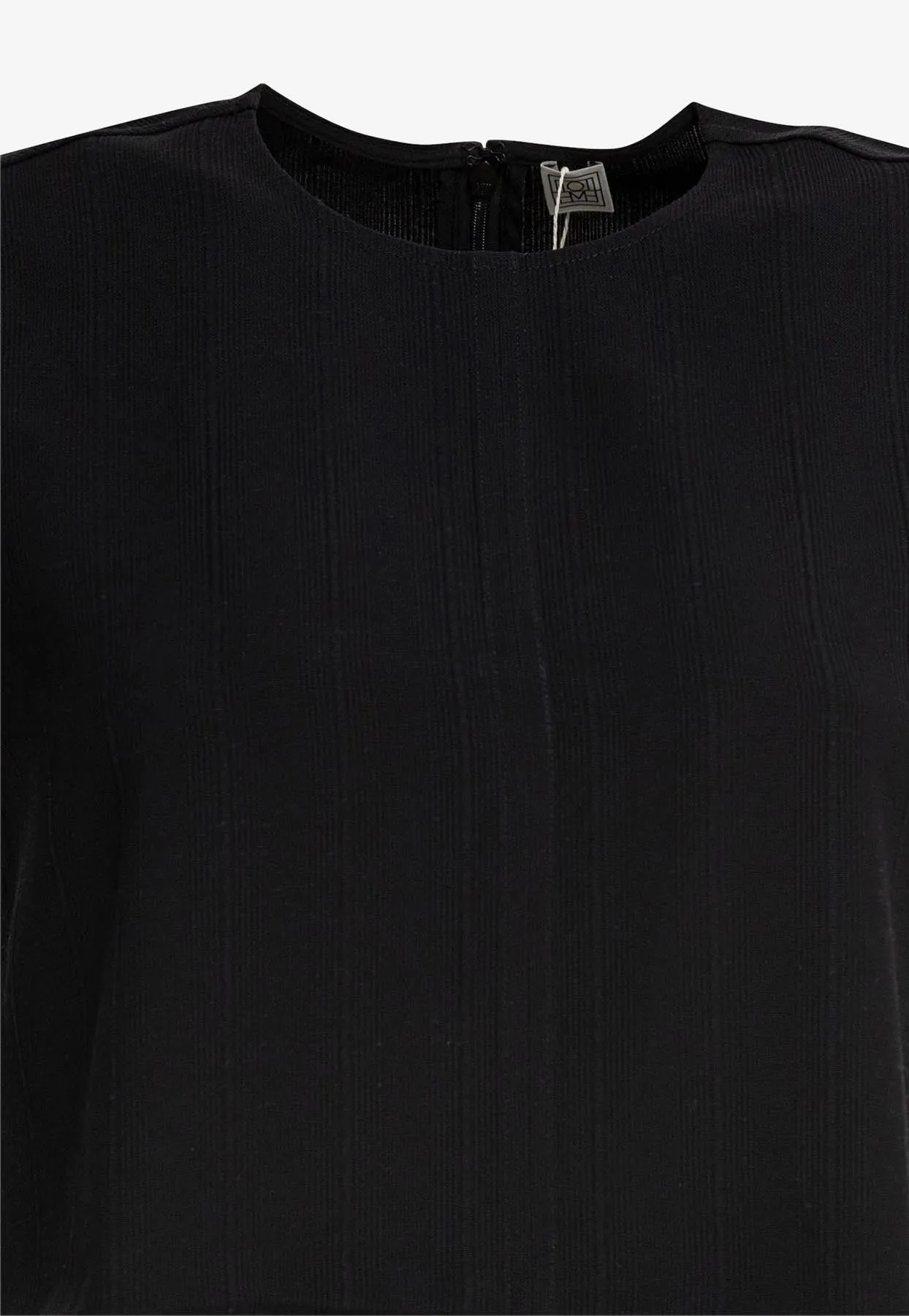 Ribbed Crewneck Top