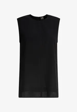Ribbed Crewneck Top