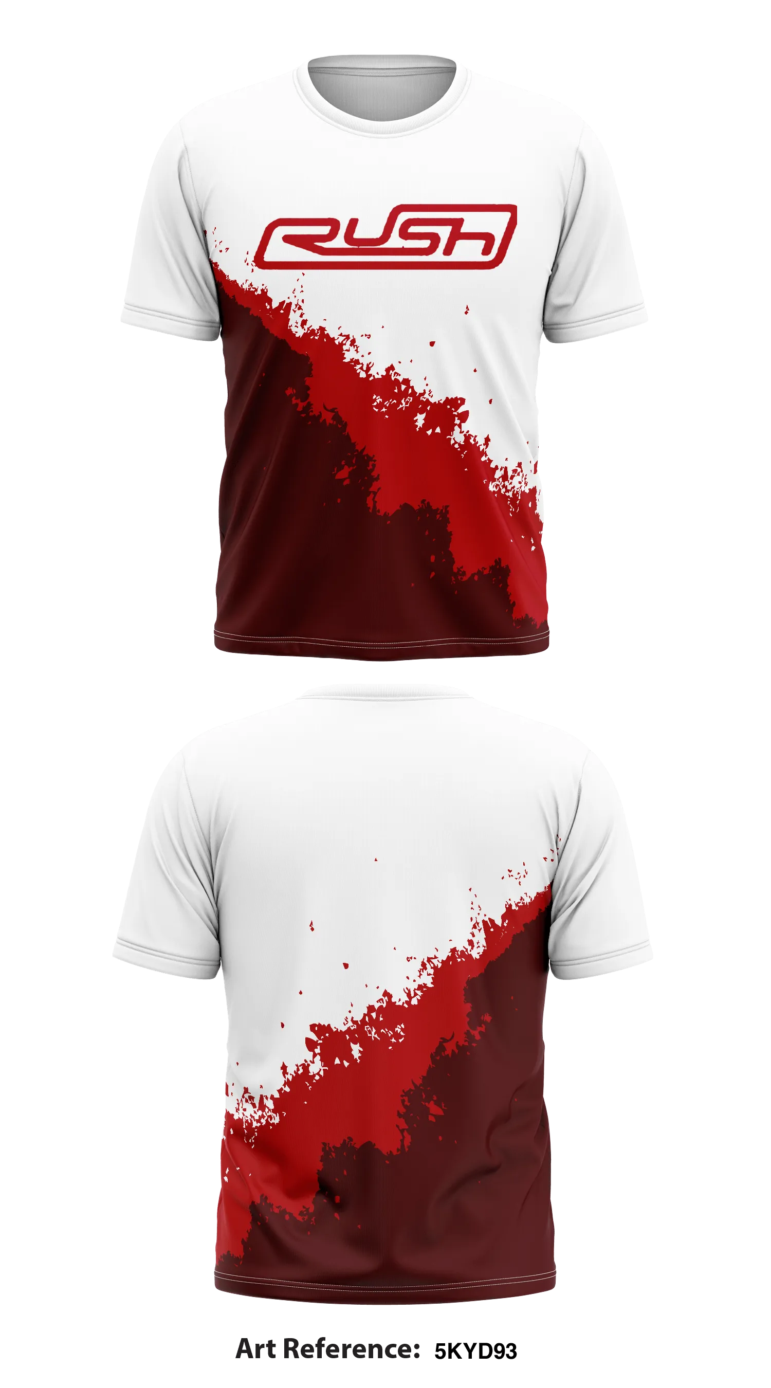 rush Store 2 Core Men's SS Performance Tee - 5KYD93