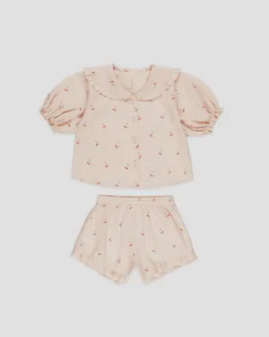 Rylee & Cru - Delilah Pajama Set - Cherries