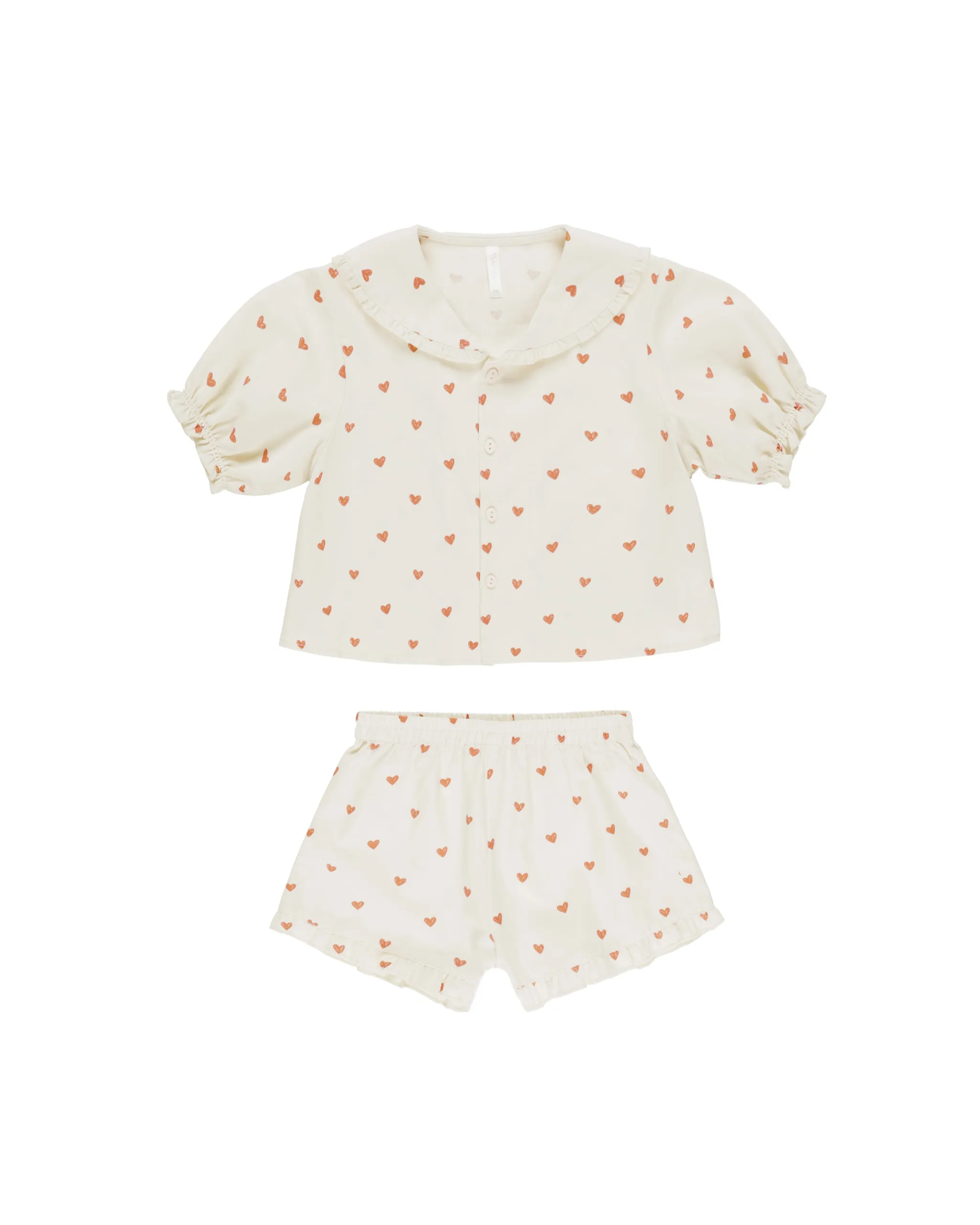 RYLEE   CRU Delilah Pajama Set || Hearts