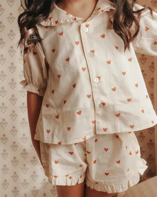 RYLEE   CRU Delilah Pajama Set || Hearts