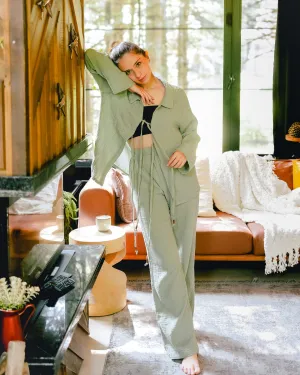 Sage Green Loungewear Set