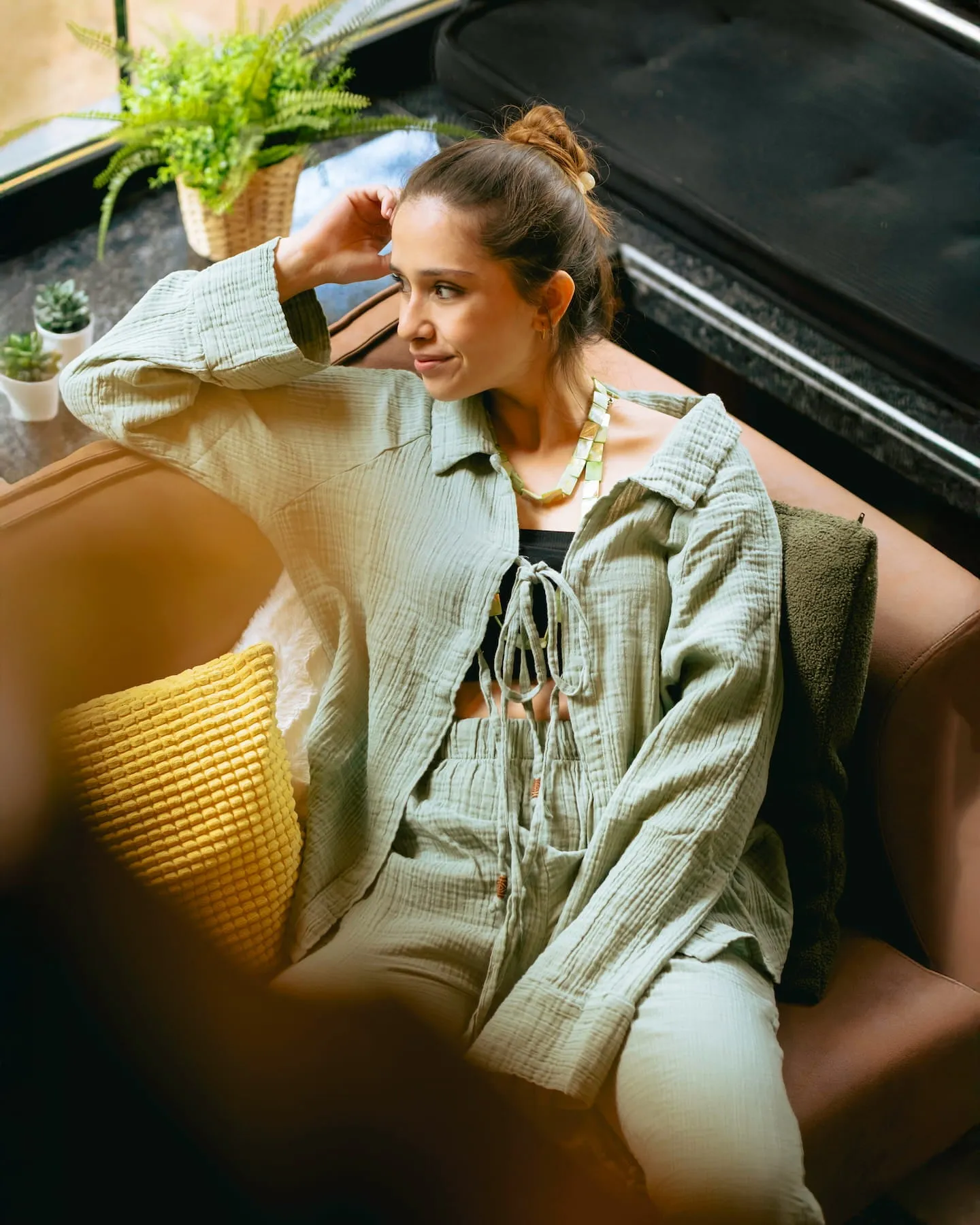Sage Green Loungewear Set