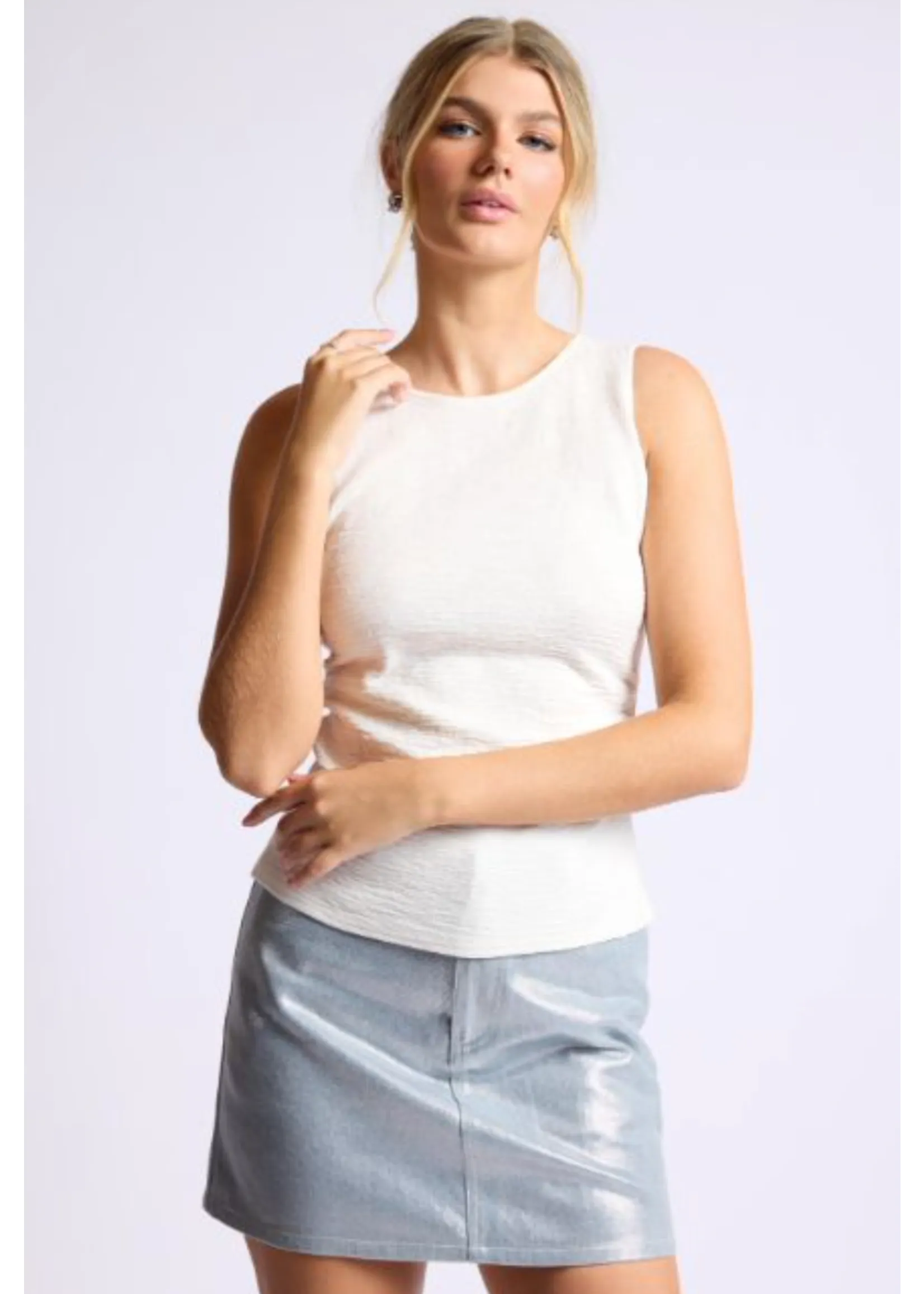 Sage The Label - Easy Come Tie-Back Knit Top