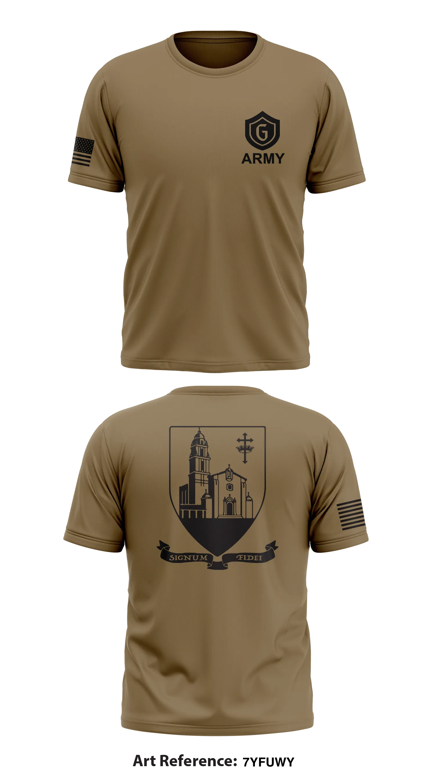 Saint Mary's Army ROTC Store 1 Core Men's SS Performance Tee - 7yfuwy