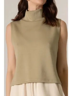 Sally Tank in Light Olive