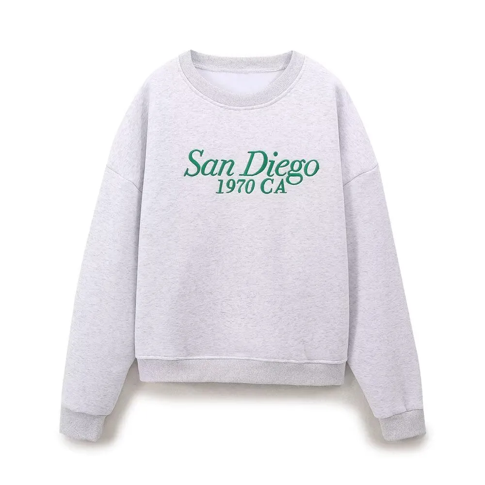 San Diego Crew Neck Sweatshirt and Pants Set