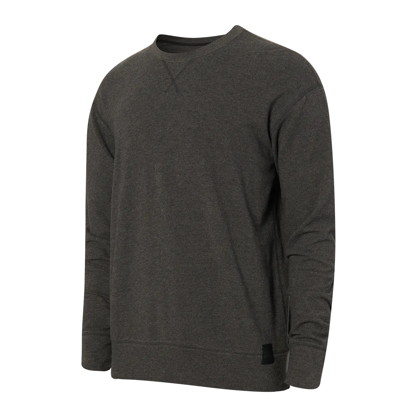 Saxx 3Six Five L/S Crew Black Heather