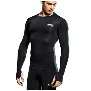 SELECT LONG SLEEVE COMPRESSION TOP BLACK