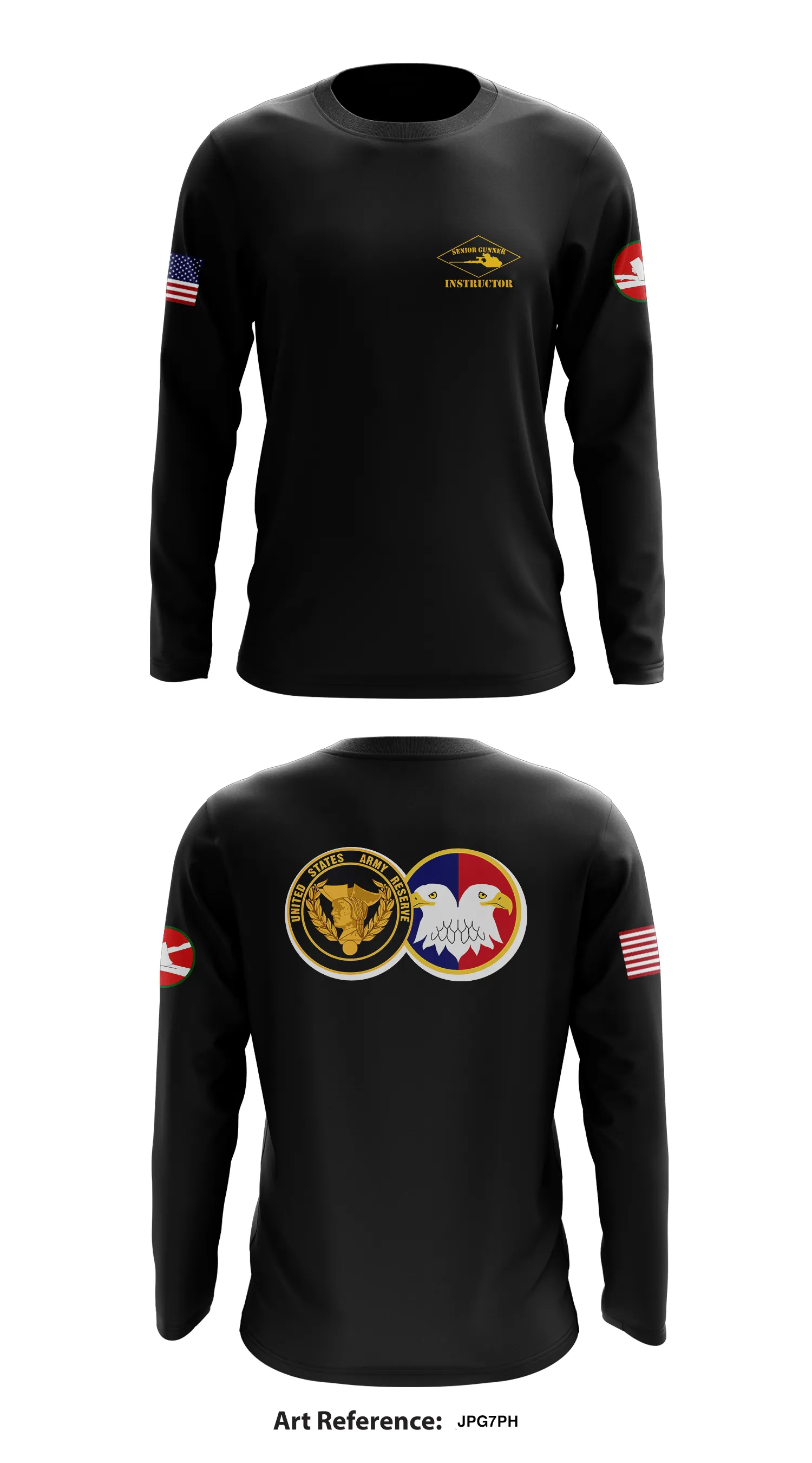 SENIOR GUNNER COURSE  Store 1 Core Men's LS Performance Tee - Jpg7ph