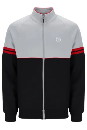 Sergio Tacchini Orion Track Top High Rise/Black/Adrenaline Rush
