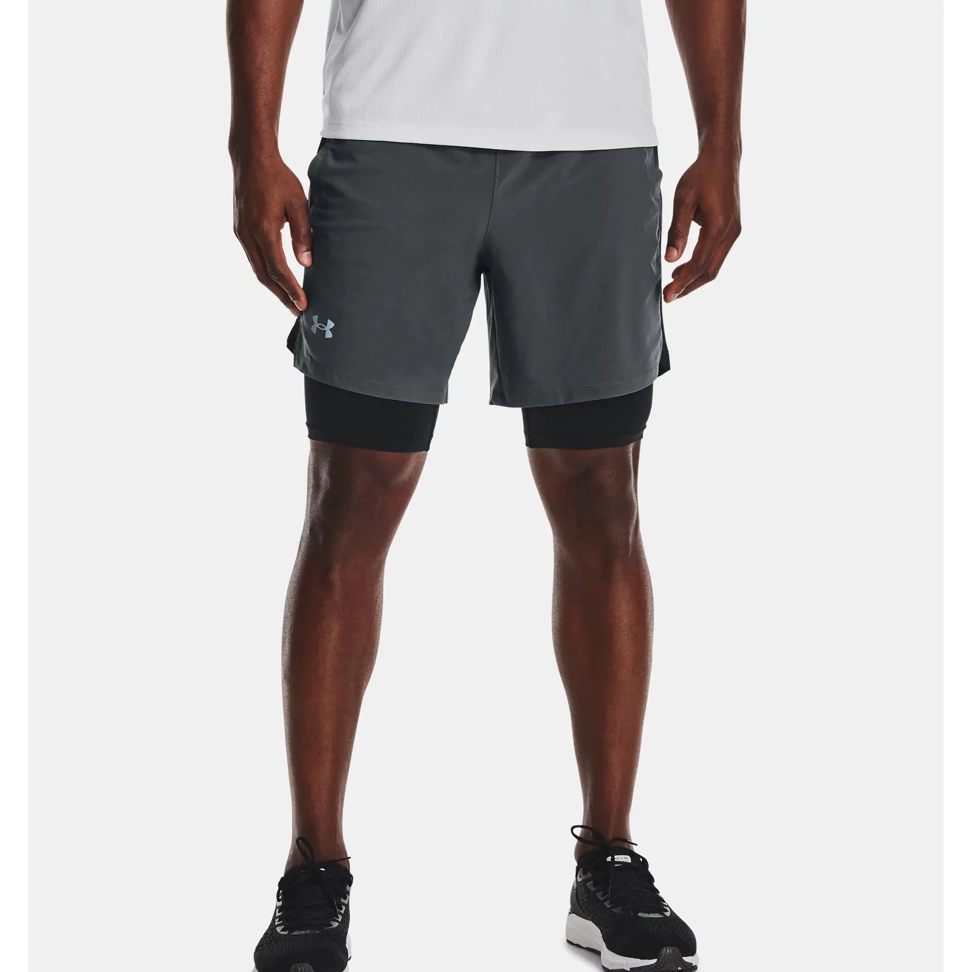 Short 2 en 1 - Launch Run pour homme - UA
