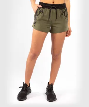 Short de Sport en Coton Femme UFC Venum Authentic Fight Week - Kaki