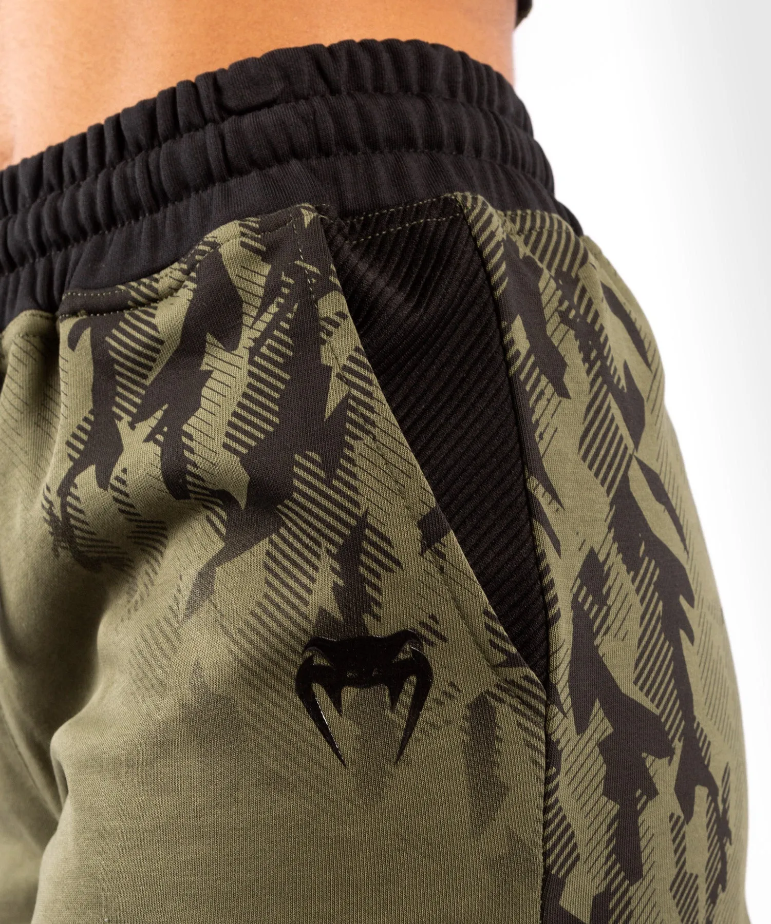 Short de Sport en Coton Femme UFC Venum Authentic Fight Week - Kaki