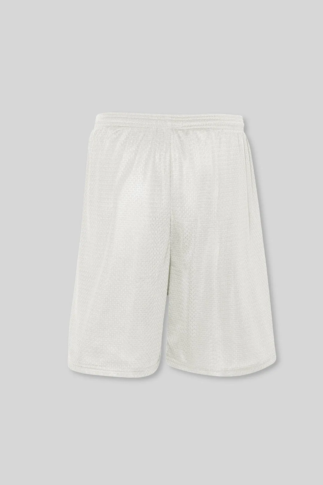 Silver Panther Mesh Shorts - Black