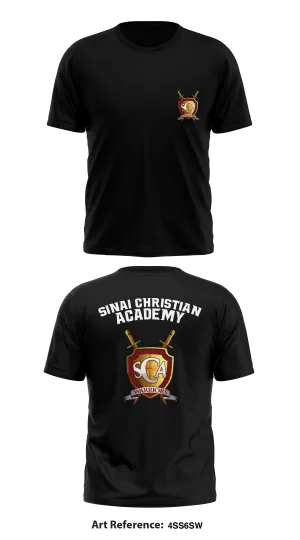 Sinai Christian Academy Store 1 Core Men's SS Performance Tee - 4SS6sw