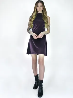 Sleeveless Velvet Dress