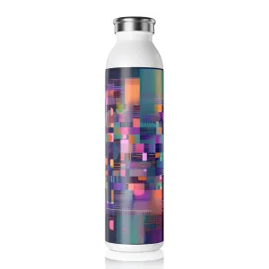 Slim Water Bottle - Ronsard Moscow Plaid