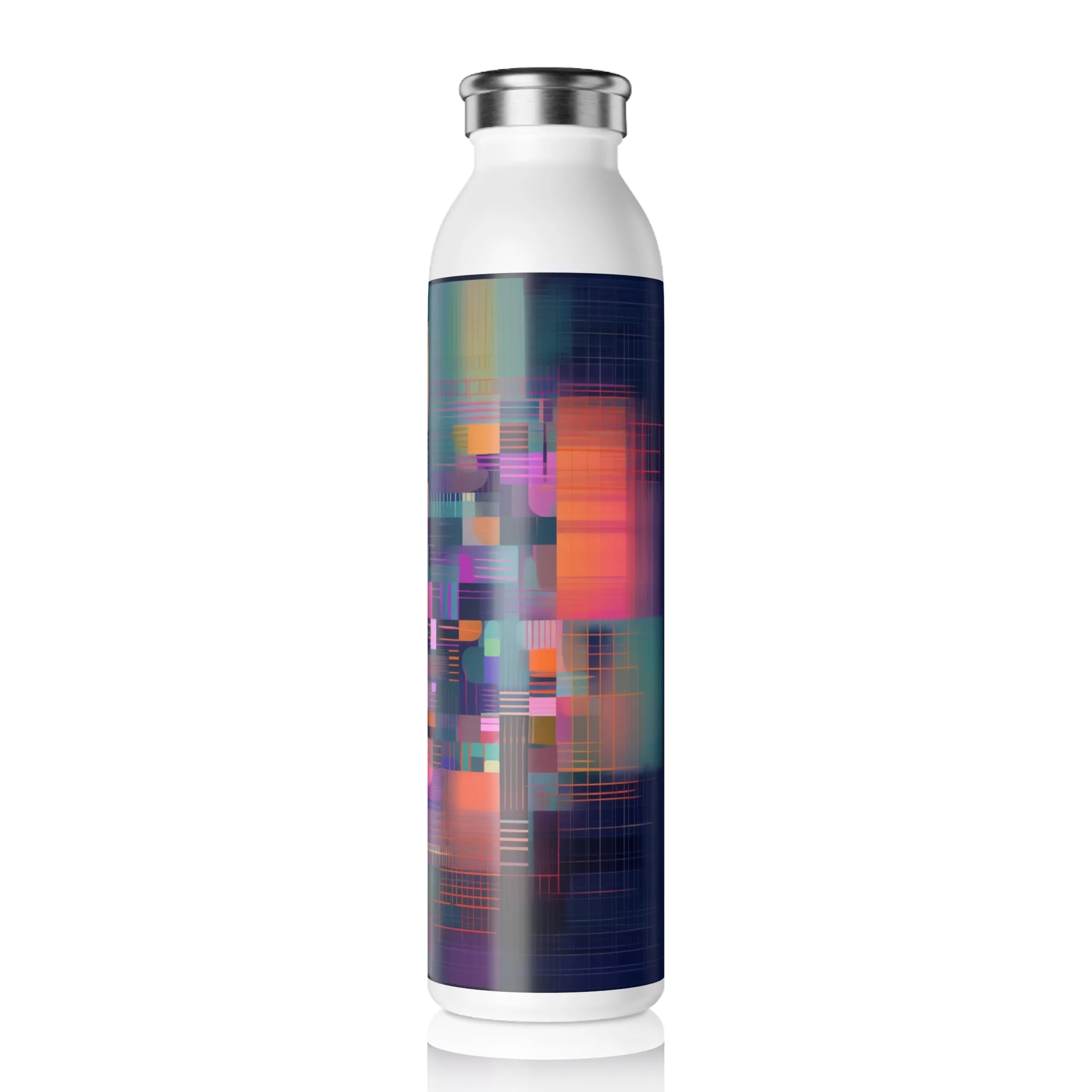 Slim Water Bottle - Ronsard Moscow Plaid