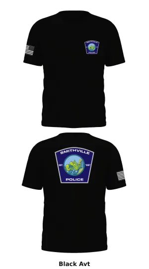 Smithville Police Store 1 Core Men's SS Performance Tee - Avt