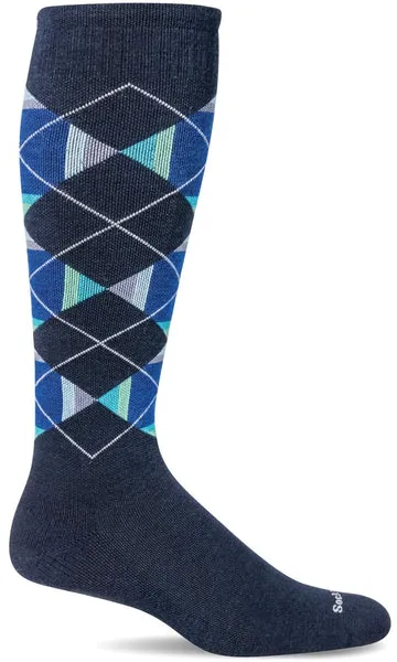 Sockwell Men's Prism Argyle | Moderate Graduated Compression Socks
