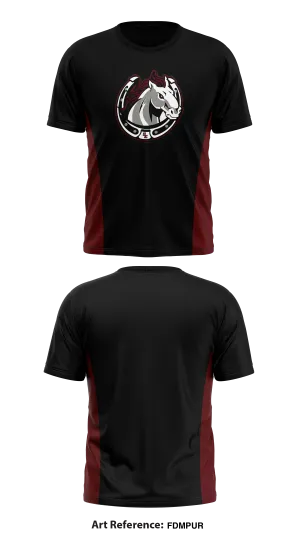 South Effingham Mustangs Store 1 Core Men's SS Performance Tee - fDMpUR