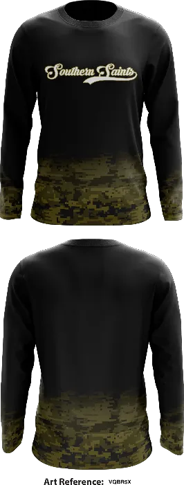 Southern Saints  Store 1 Core Men's LS Performance Tee - VQbr5x