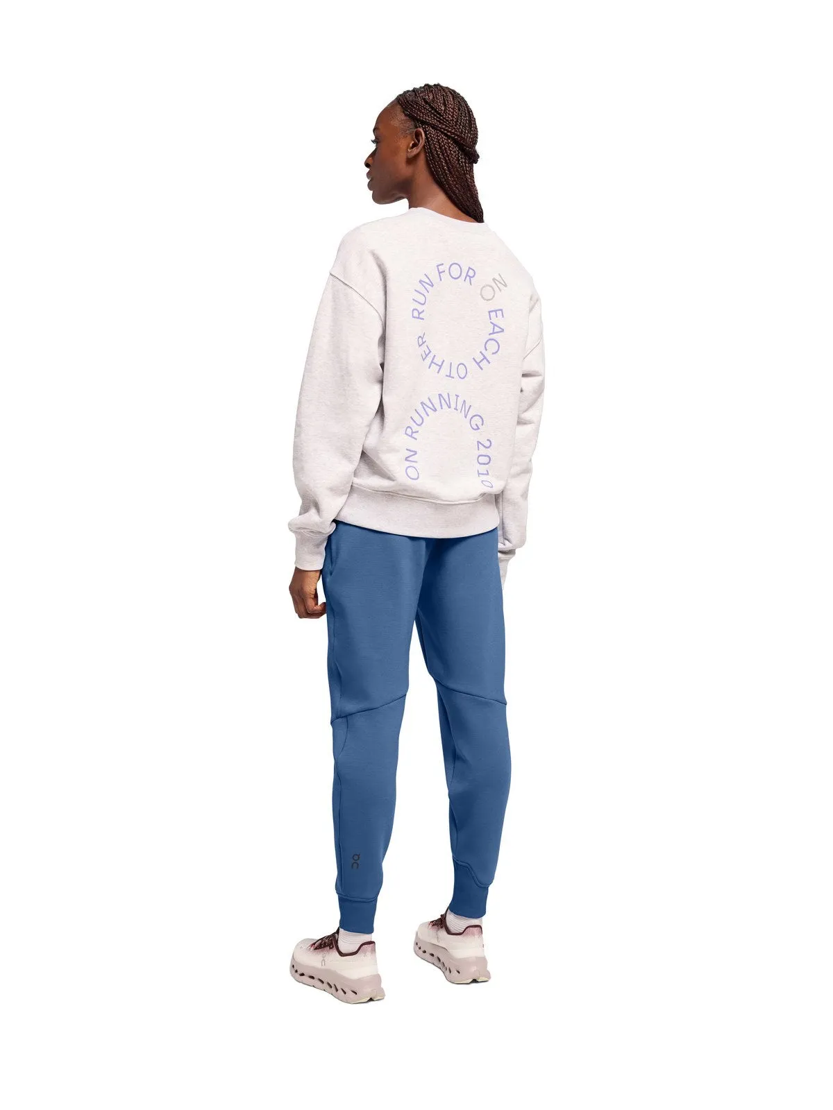Spodnie dresowe damskie ON RUNNING Sweat Pants niebieski