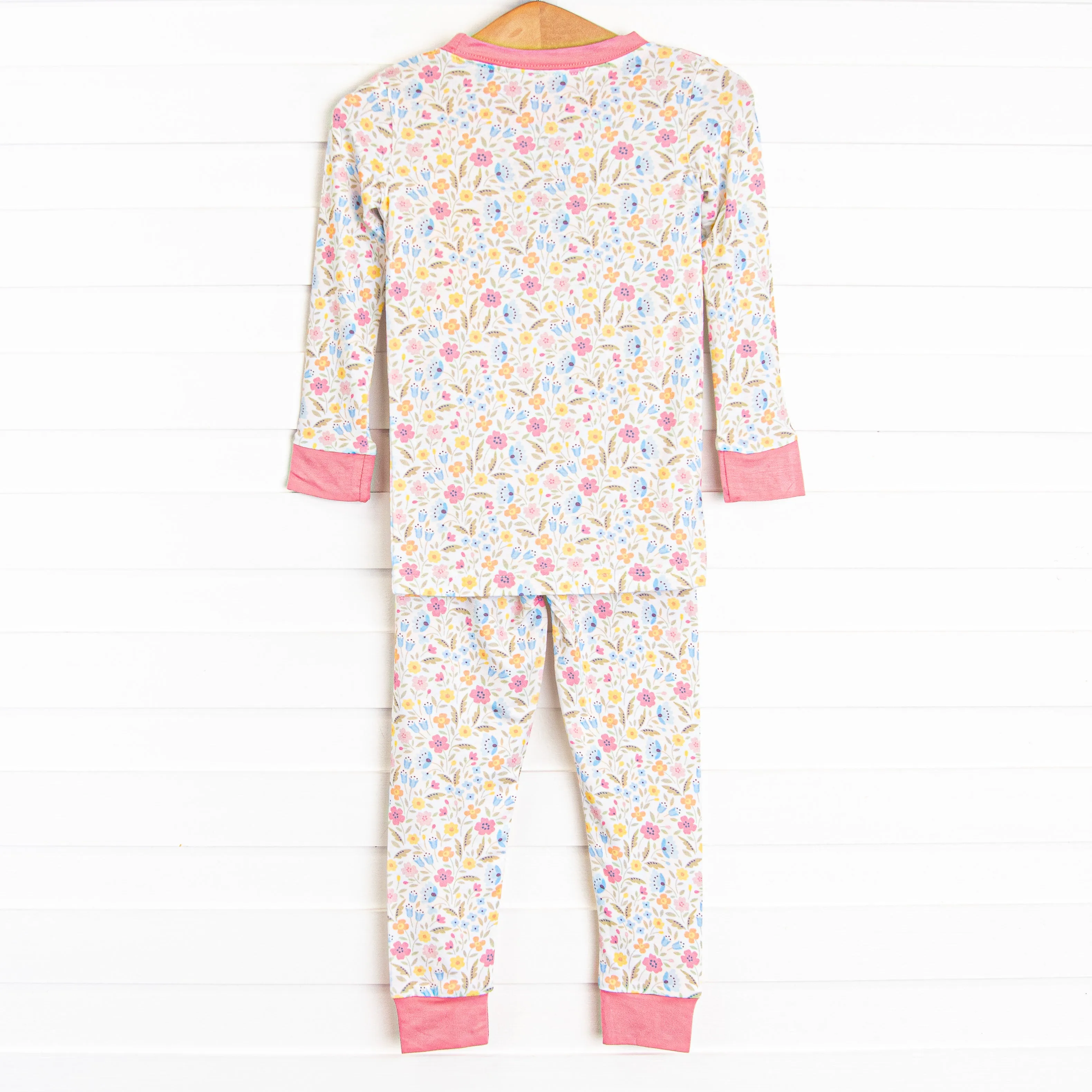 Start of Spring Bamboo Pajama Set, Pink