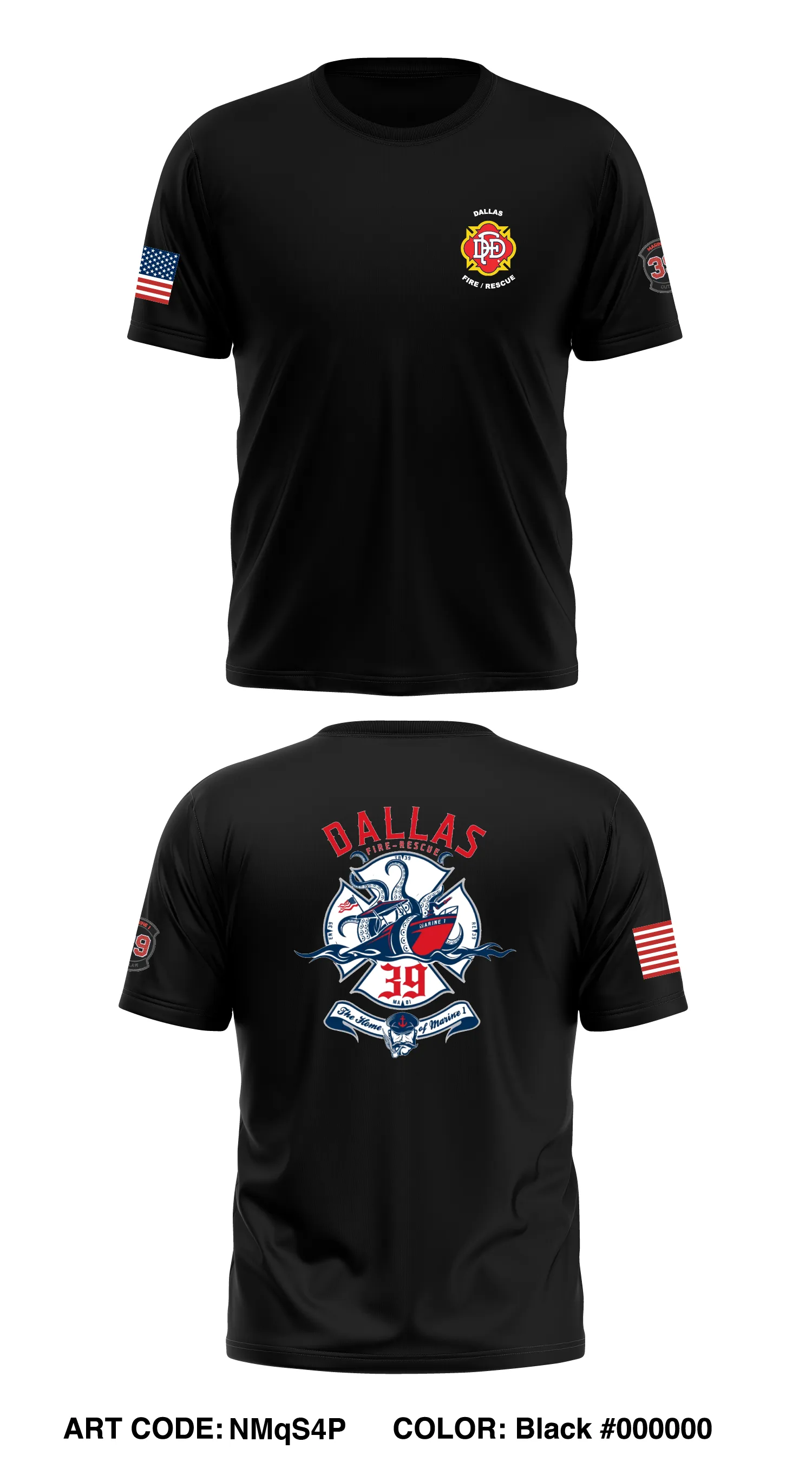 Station 39 Store 1 Core Men's SS Performance Tee - NMqS4P