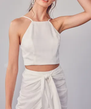 Strappy Back Tie Top