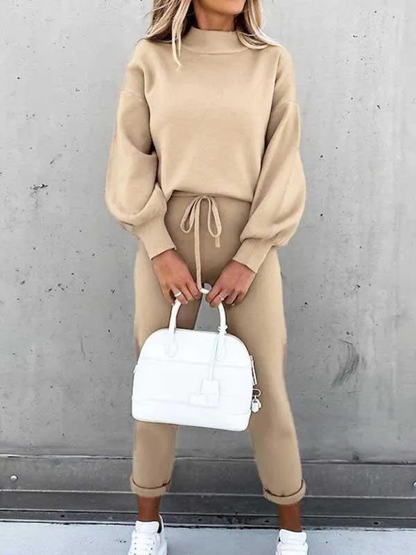 Stunncal Pockets Design Loungewear Sets