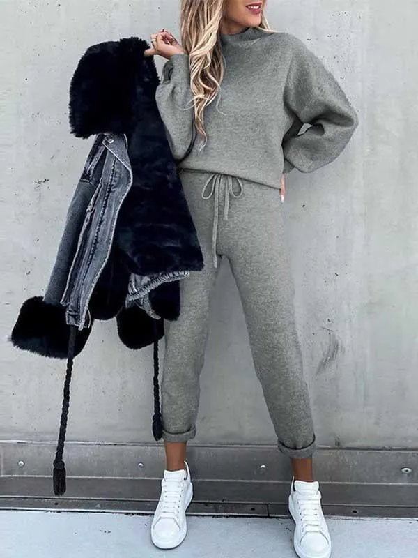 Stunncal Pockets Design Loungewear Sets