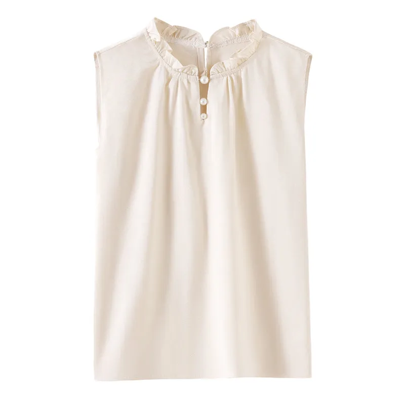 Stylish Solid Silk Tank Top for All Occasions
