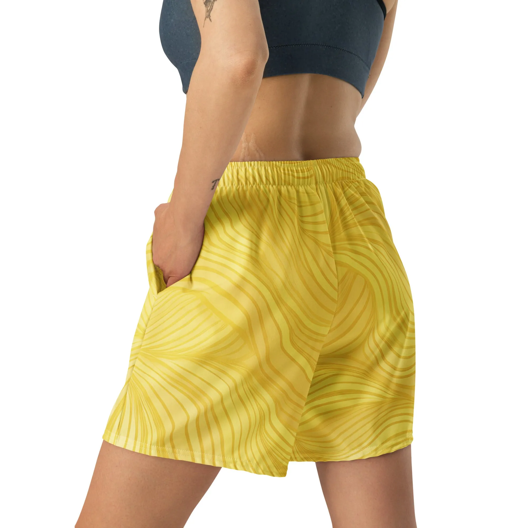 Sun Kissed - Athletic Long Shorts
