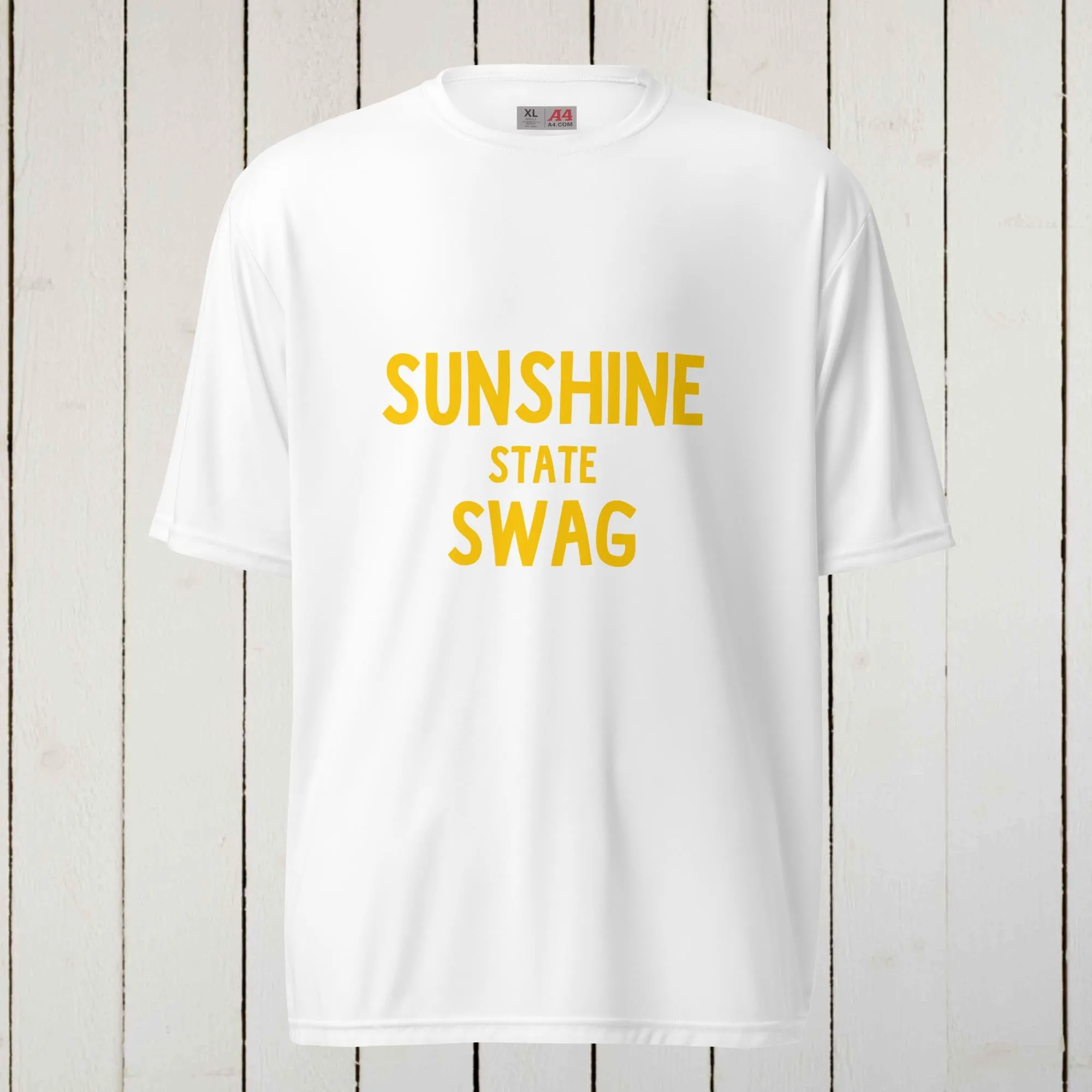 Sunshine State Swag | SUNSHINE STATE SWAG (Yellow) | Everglade Dry Tee