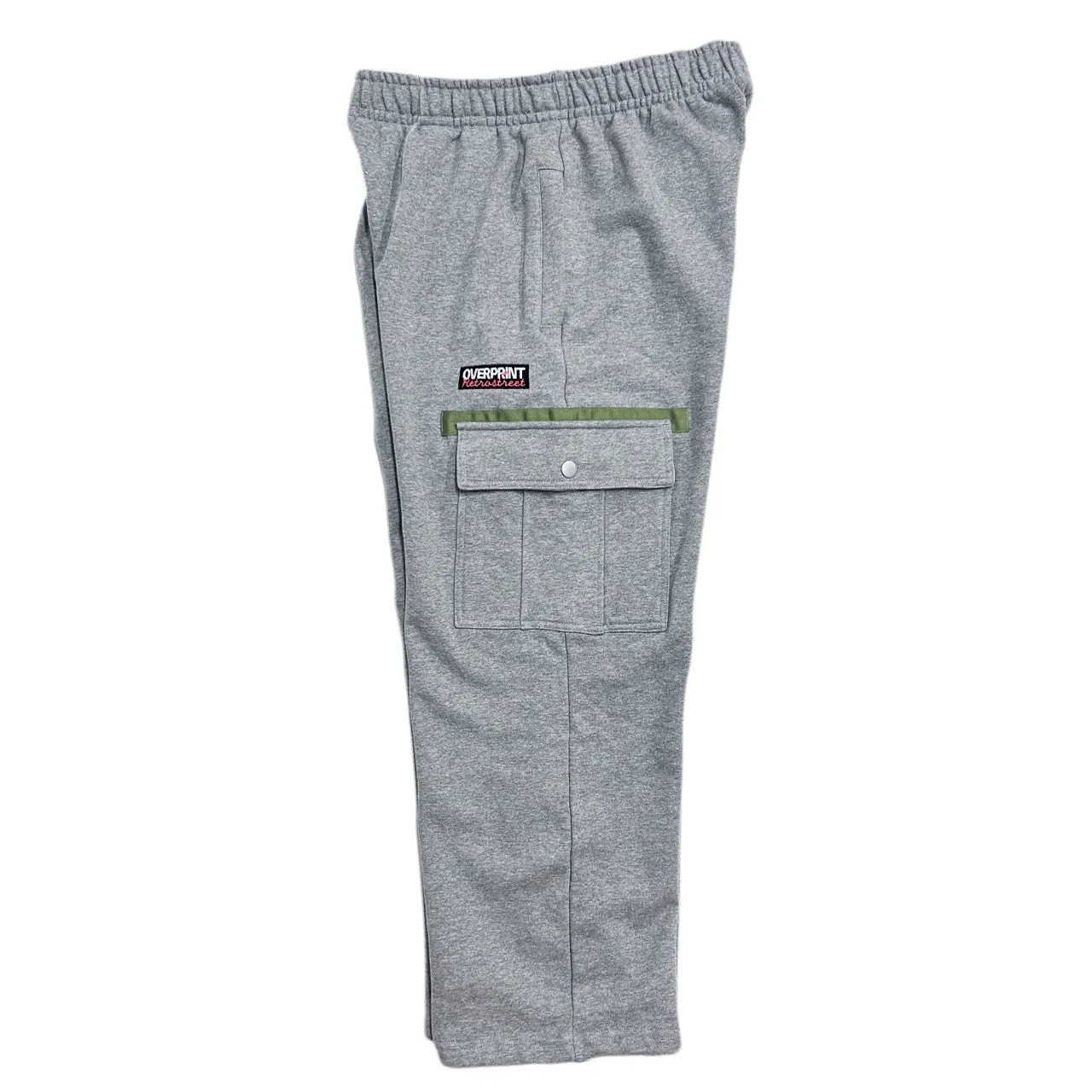 sweat cargo pants gray