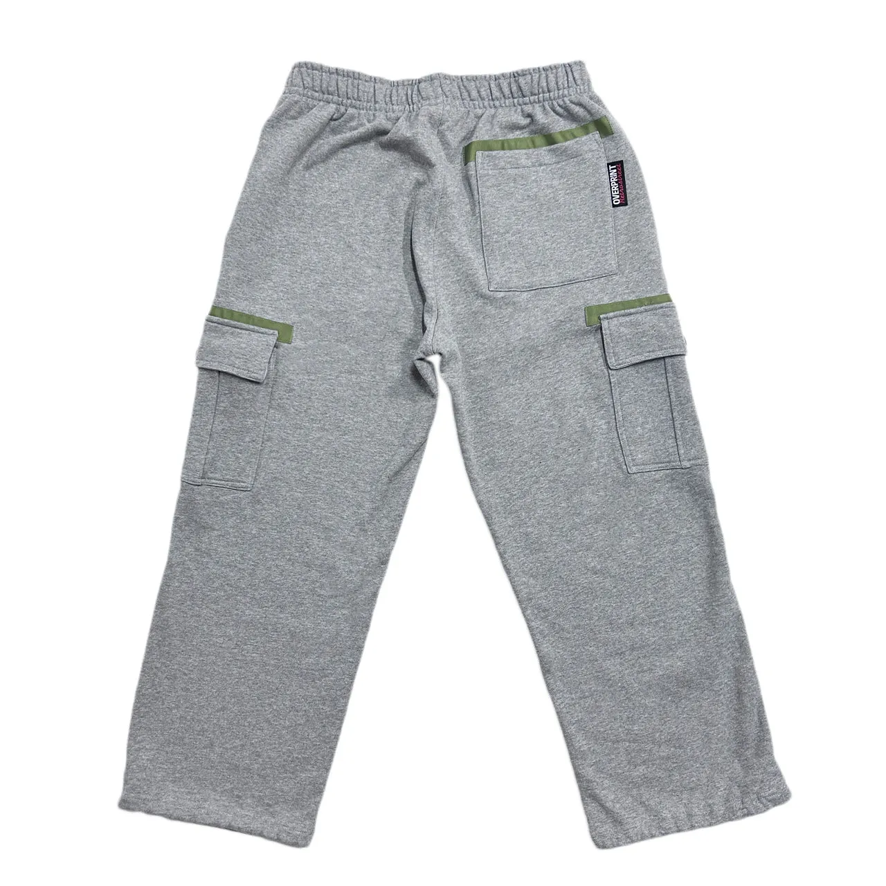 sweat cargo pants gray