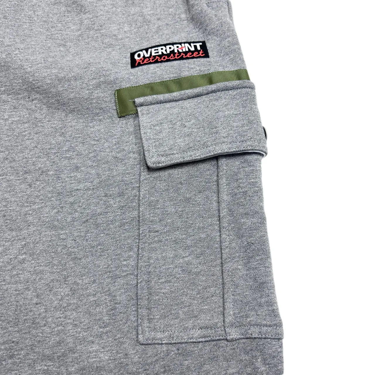 sweat cargo pants gray