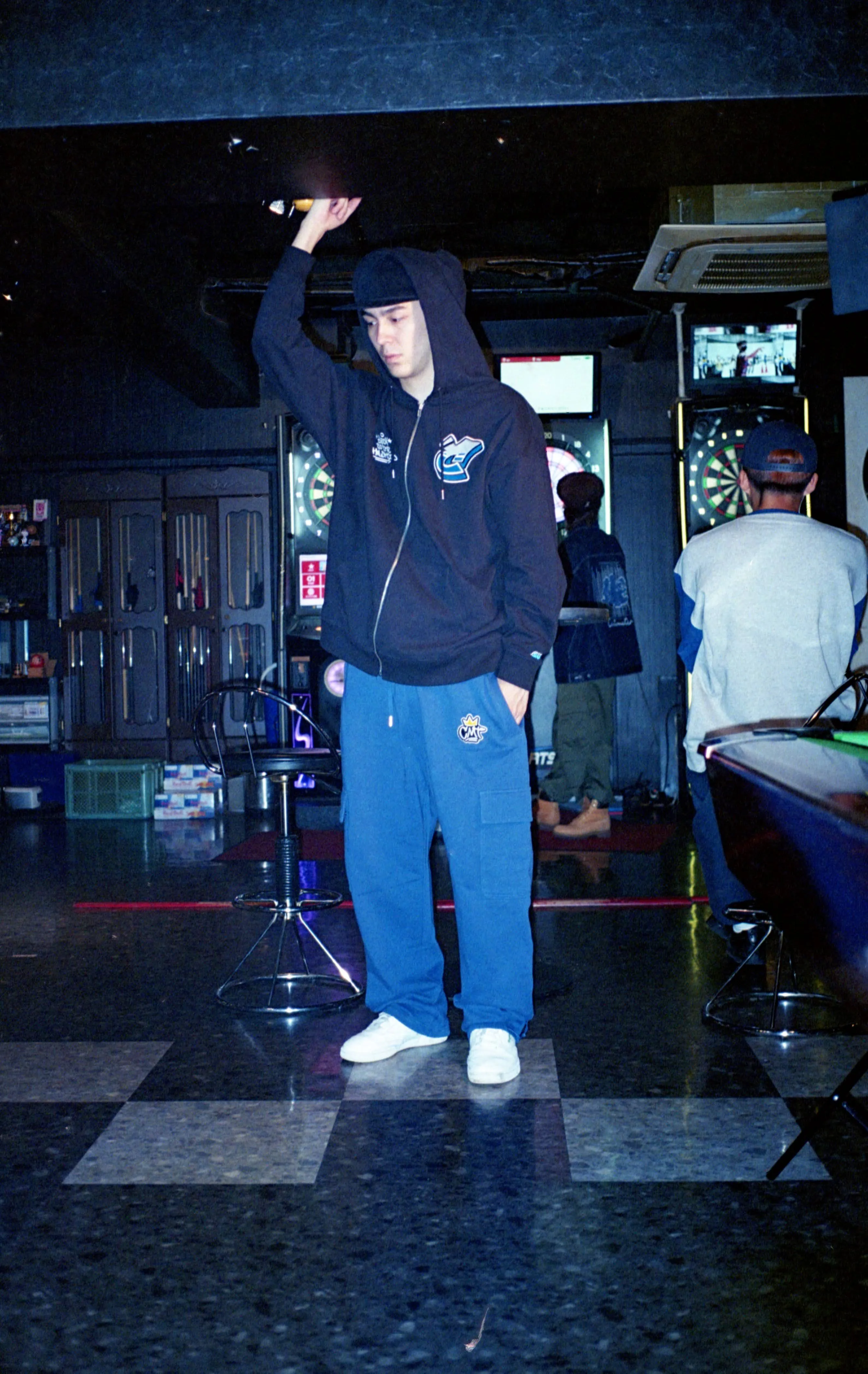 Sweat cargo pants
