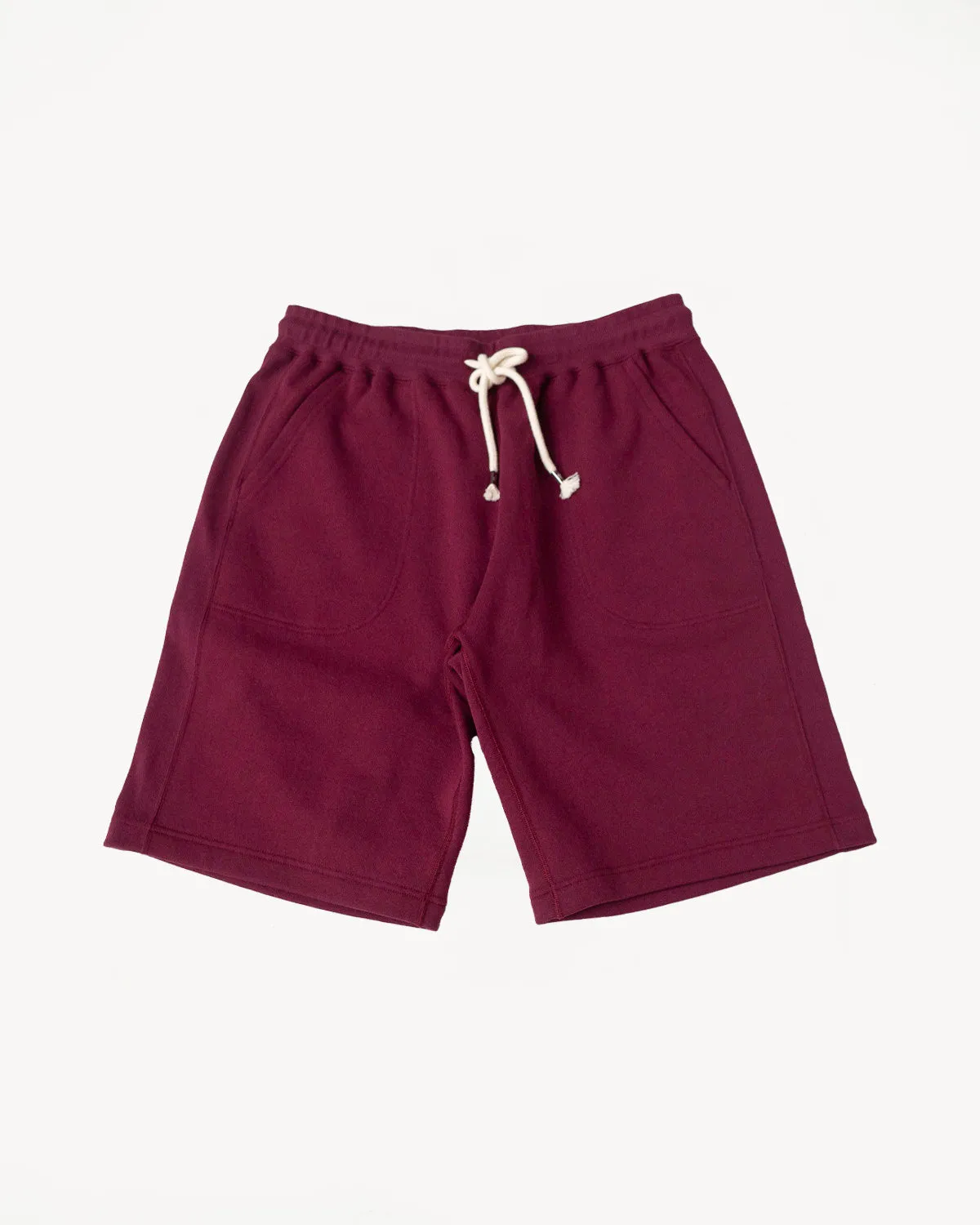 Sweat Shorts - Super Looper French Terry - Burgundy