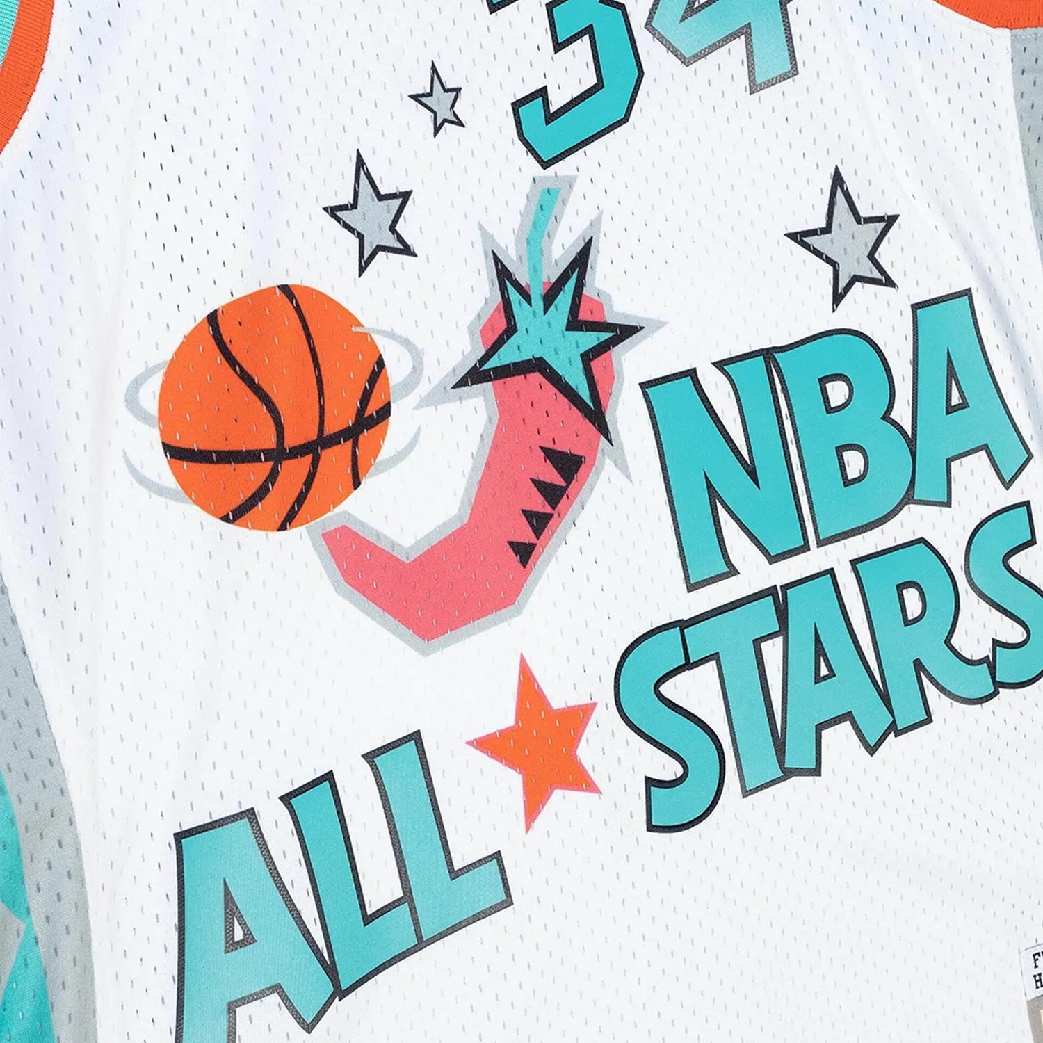 Swingman Jersey All Star West 1996-97 Hakeem Olajuwon